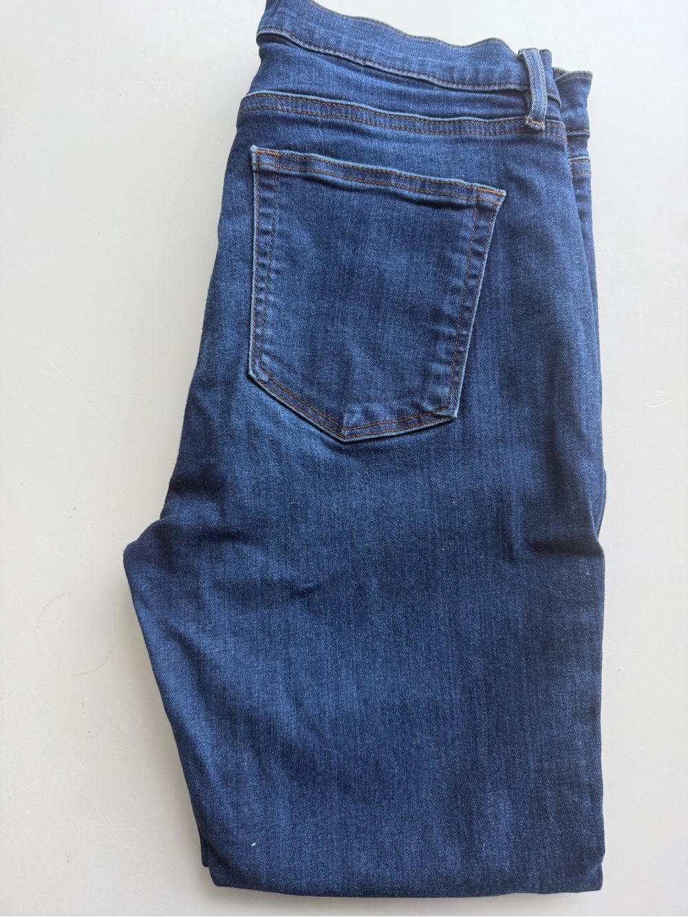 LOFT Indigo Slim Straight Jeans